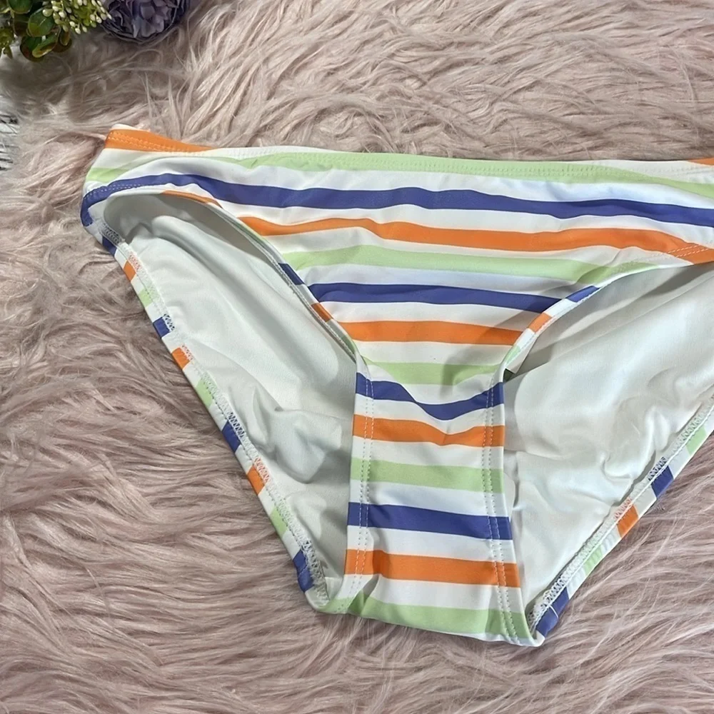 NWT Andie Nautical Pastel Springtime Swim Bikini Bottoms